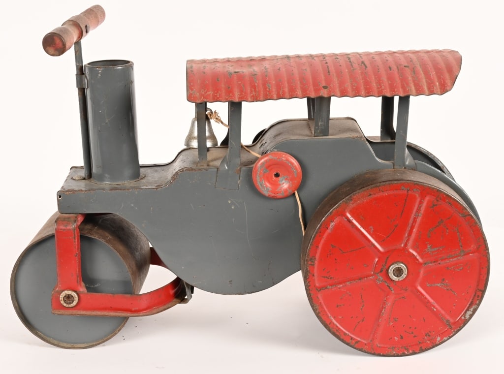 KEYSTONE PRESSED STEEL RIDE-EM STEAM ROLLER (1 of 5)