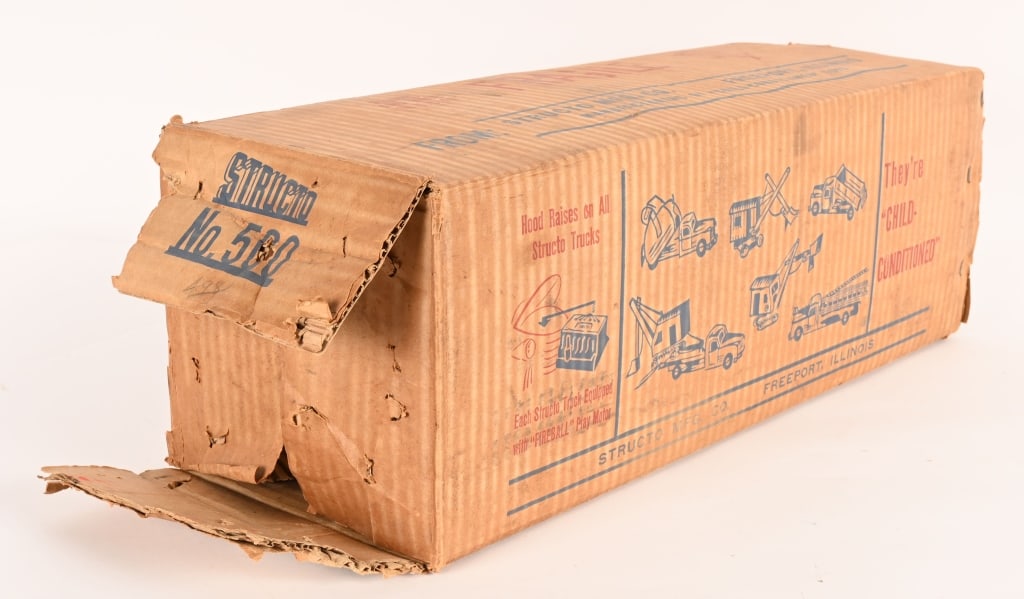 STRUCTO GARBAGE TRUCK w/ BOX - 8