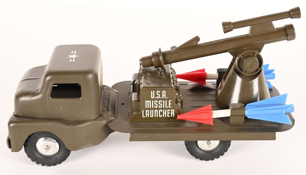 STRUCTO #520 USA COMBAT CONVOY w/ BOX - 3