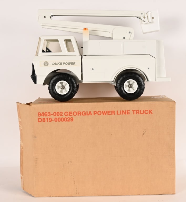 TONKA GEORGIA POWERLINE TRUCK MIB: #9463-002 Tonka Georgia Power Line Truck. New Old Stock condition. Boxed 19" Excellent