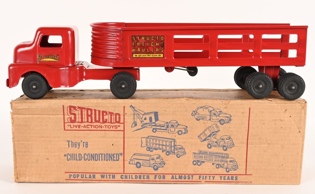 STRUCTO #930 FREIGHT TRAILER w/ BOX (1 of 7)