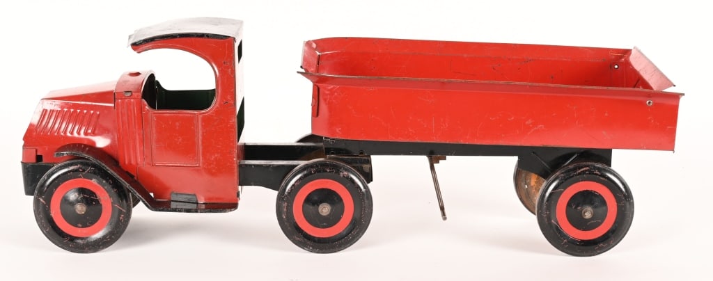 CHEIN HERCULES MACK TRACTOR TRAILER DUMP TRUCK (1 of 5)