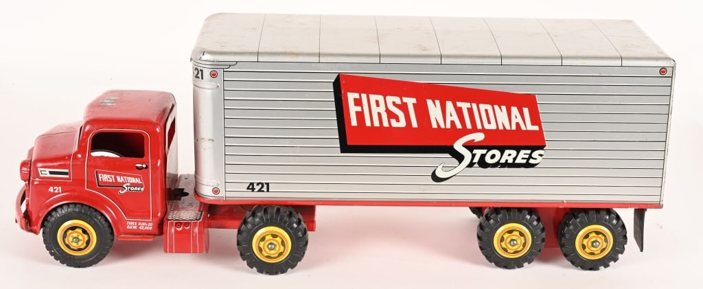 MARX FIRST NATIONAL STORES SEMI TRUCK (1 of 5)
