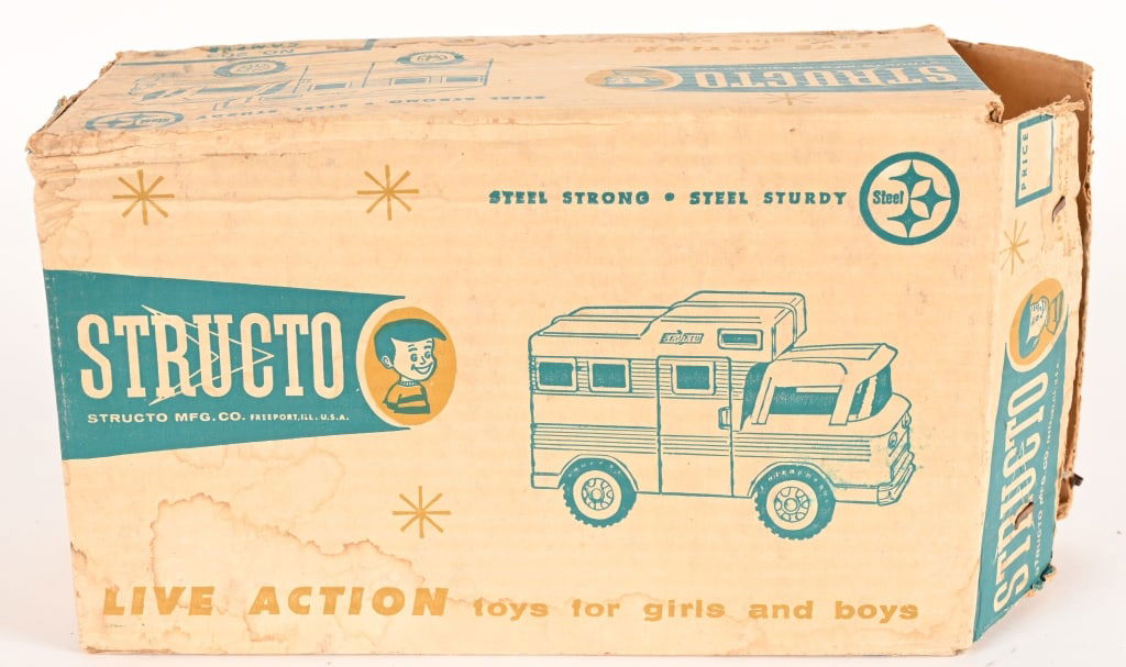 STRUCTO #203 CAMPER w/ BOX - 8