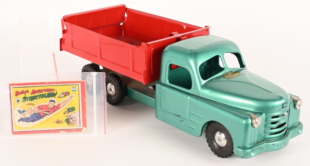 STRUCTO #326 HIGHWAY BUILDERS SET w/ BOX - 3