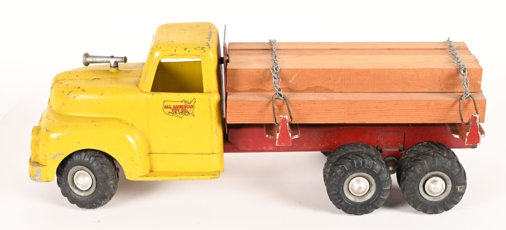 ALL AMERICAN TOY LUMBER TRUCK (1 of 5)