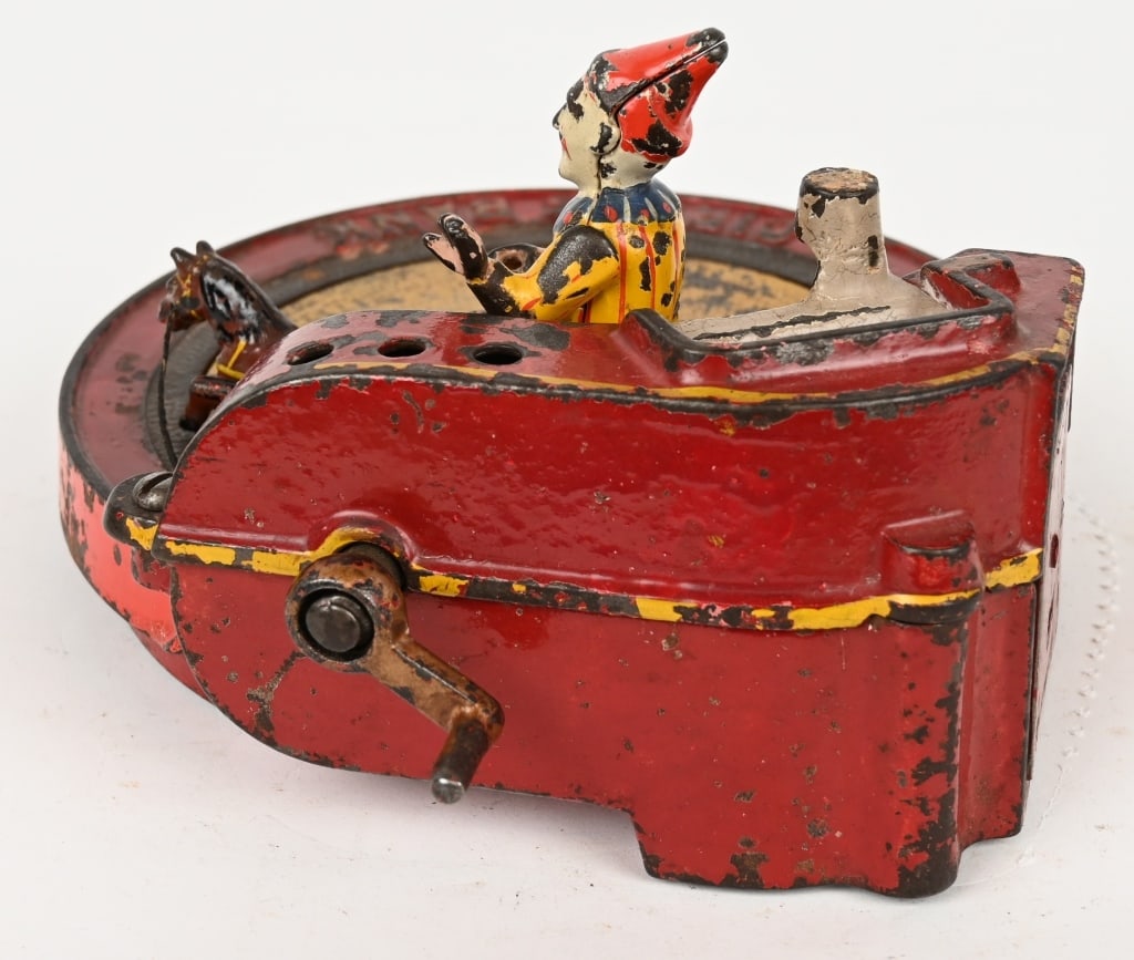 SHEPARD CIRCUS MECHANICAL BANK - 3