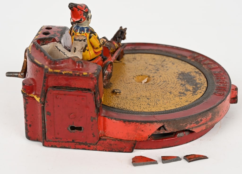 SHEPARD CIRCUS MECHANICAL BANK - 4