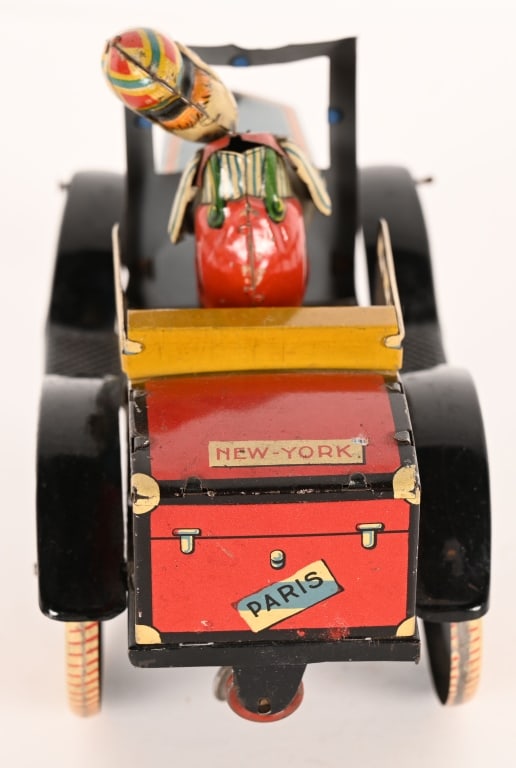 ESSDEE TIN WINDUP CRAZY CAR - 2