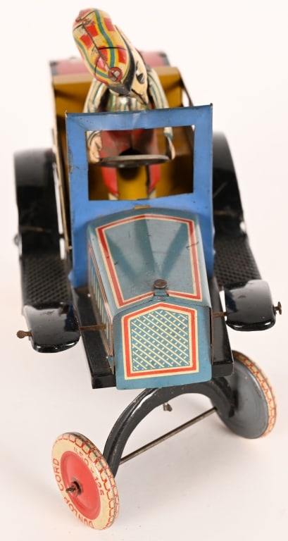ESSDEE TIN WINDUP CRAZY CAR - 5