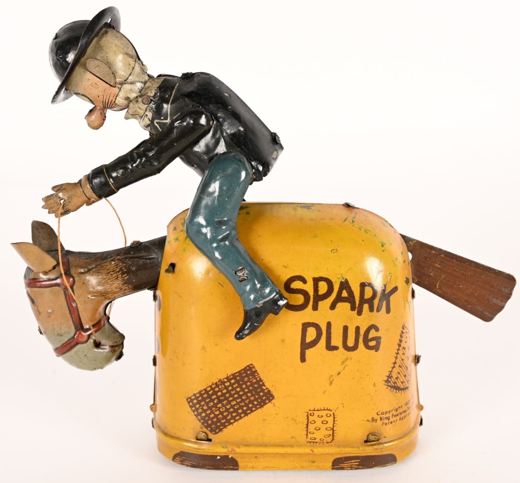 NIFTY WINDUP BARNEY GOOGLE ON SPARKPLUG (1 of 7)