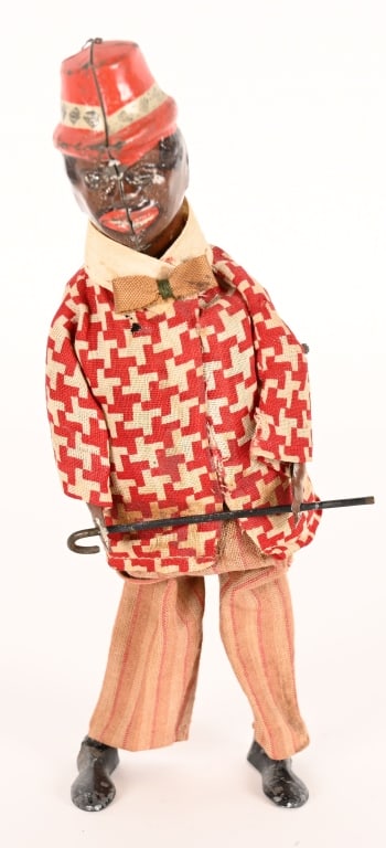 GERMAN WINDUP DAPPER BLACK WALKER (1 of 3)