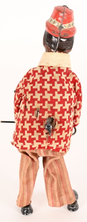 GERMAN WINDUP DAPPER BLACK WALKER - 2