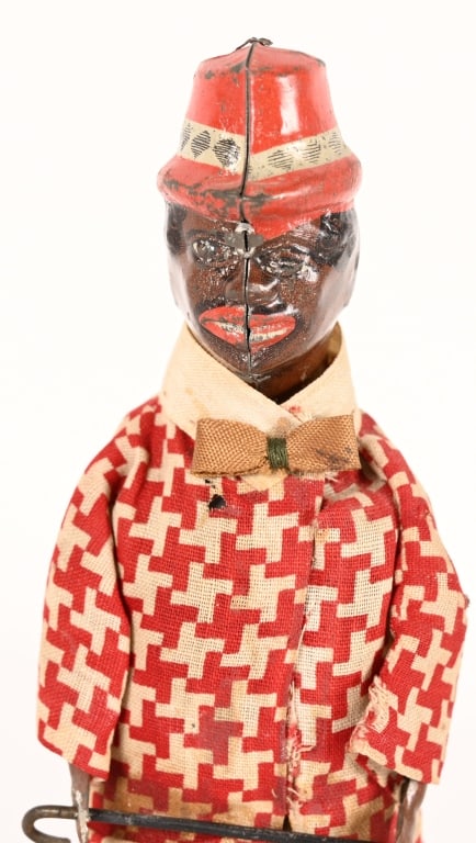 GERMAN WINDUP DAPPER BLACK WALKER - 3