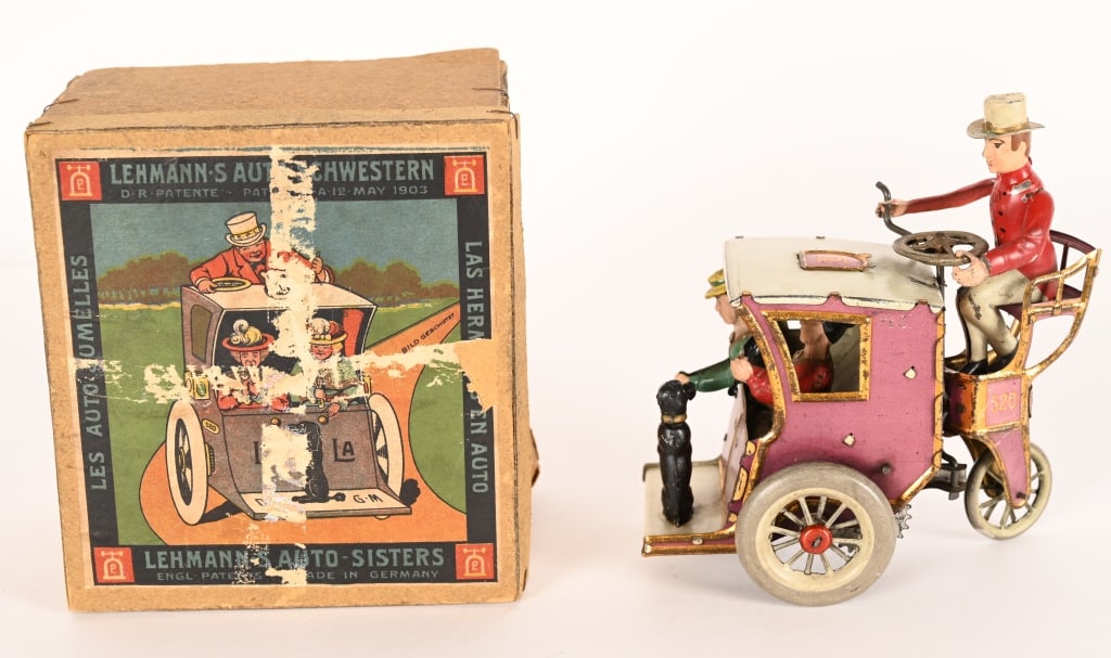 LEHMANN TIN WINDUP LI-LA w/ BOX (1 of 13)