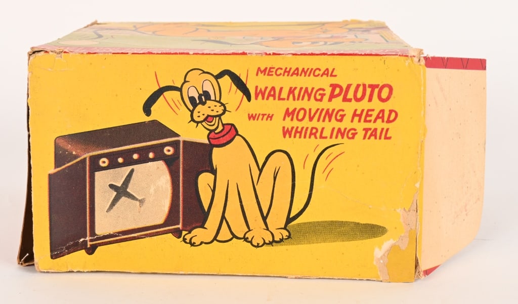 LINEMAR WINDUP WALKING PLUTO w/ BOX - 12