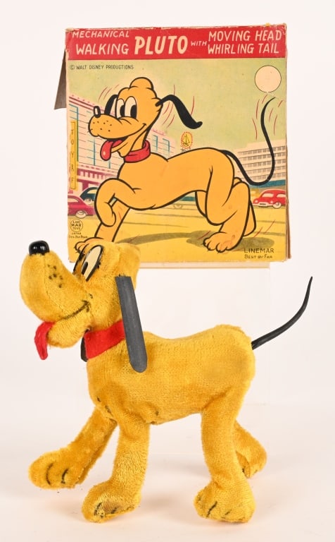 LINEMAR WINDUP WALKING PLUTO w/ BOX (1 of 13)