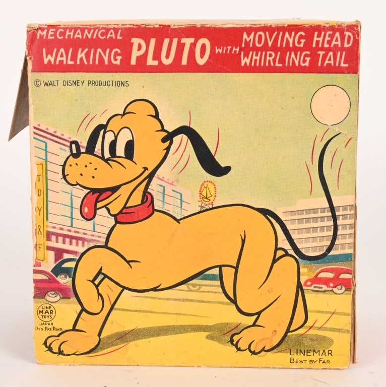 LINEMAR WINDUP WALKING PLUTO w/ BOX - 8