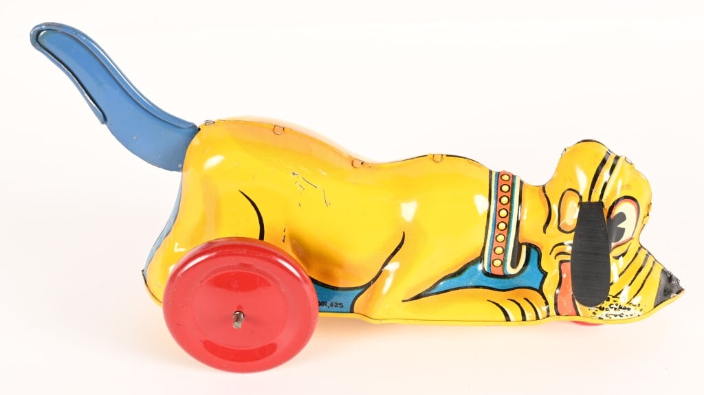 MARX TIN WINDUP MYSTERIOUS PLUTO w/ BOX - 3