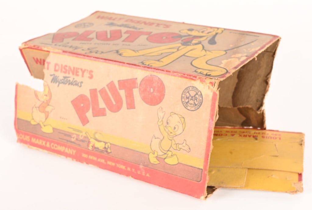 MARX TIN WINDUP MYSTERIOUS PLUTO w/ BOX - 6