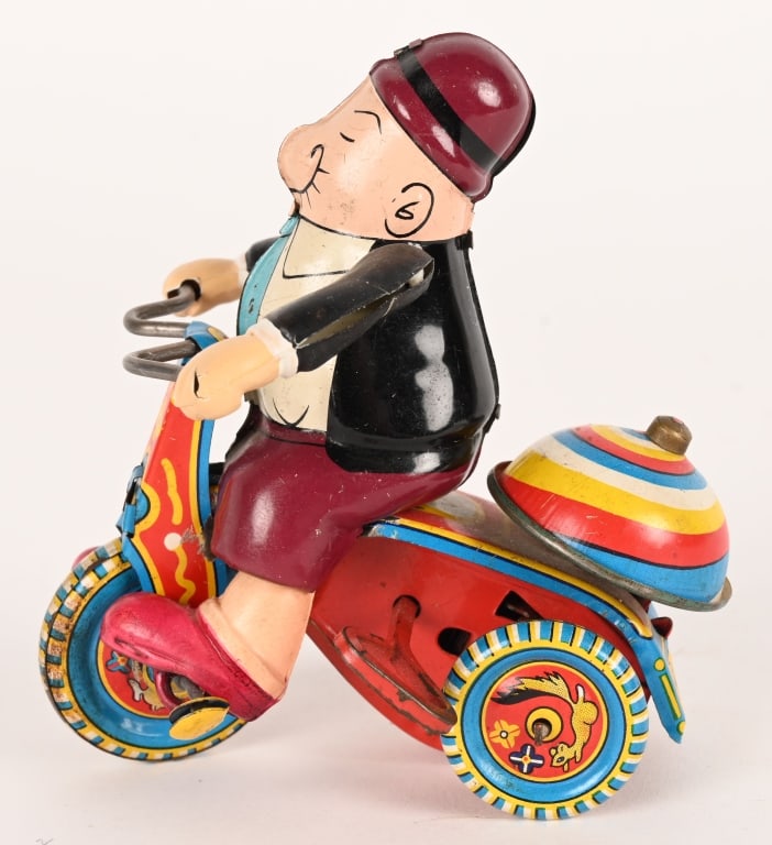 LINEMAR WINDUP WIMPY TRICYCLE (1 of 5)