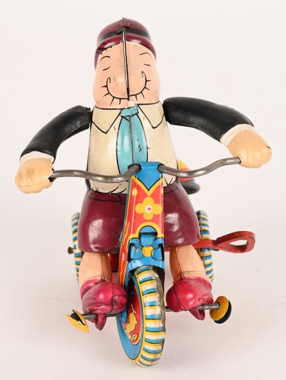 LINEMAR WINDUP WIMPY TRICYCLE - 2