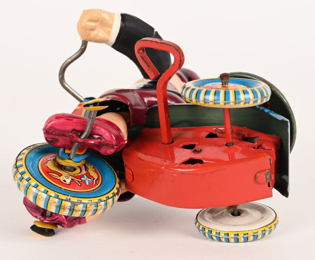 LINEMAR WINDUP WIMPY TRICYCLE - 5