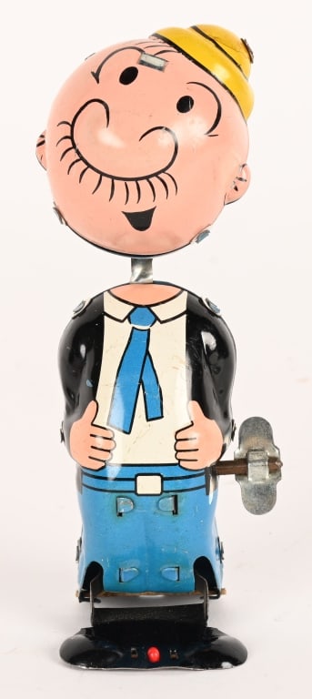 LINEMAR TIN WINDUP MECHANICAL WIMPY "NODDER" (1 of 6)