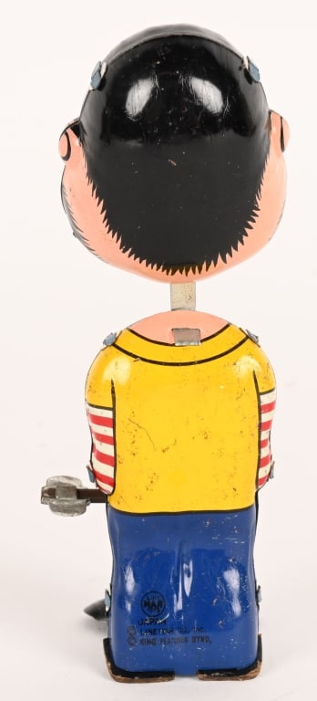 LINEMAR WINDUP MECHANICAL MEAN MAN "NODDER" w/BOX - 4