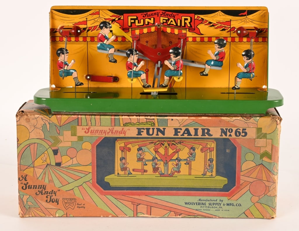 WOLVERINE SUNNY ANDY FUN FAIR #65 w/ BOX (1 of 6)