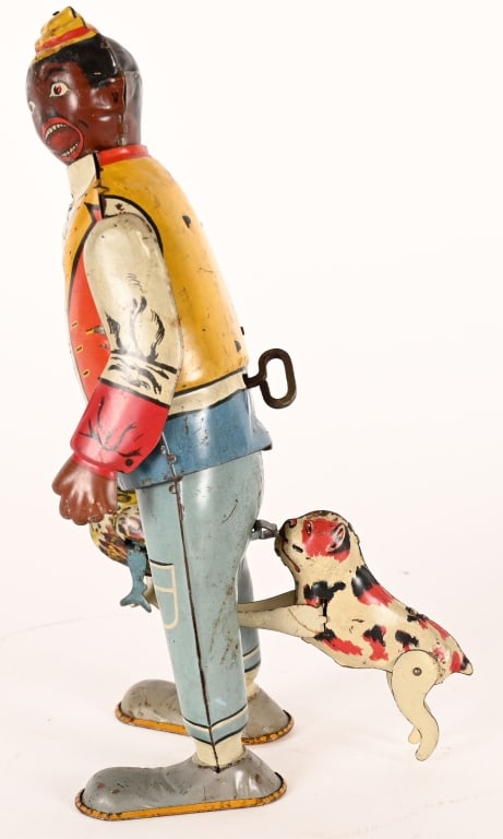 MARX TIN WINDUP CHICKEN SNATCHER - 2