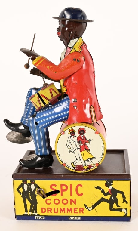 MARX TIN WINDUP SPIC COON DRUMMER (1 of 6)