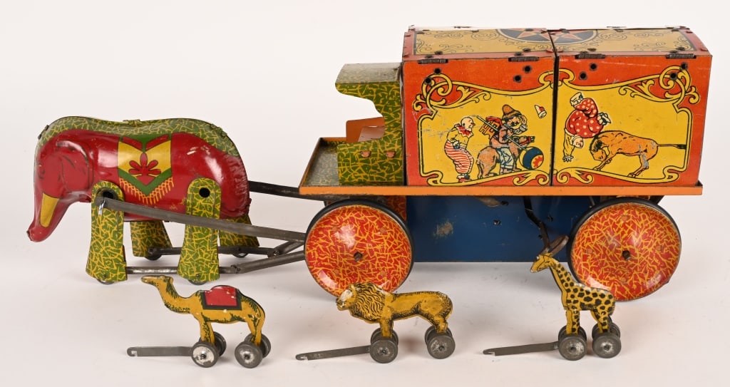 LINDSTROM WINDUP BARNUM BAILEY CIRCUS WAGON (1 of 7)