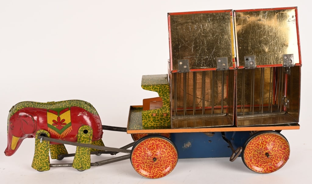 LINDSTROM WINDUP BARNUM BAILEY CIRCUS WAGON - 3