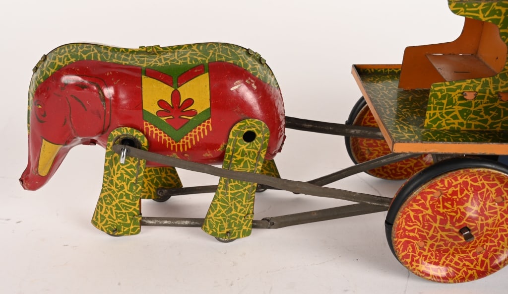 LINDSTROM WINDUP BARNUM BAILEY CIRCUS WAGON - 4