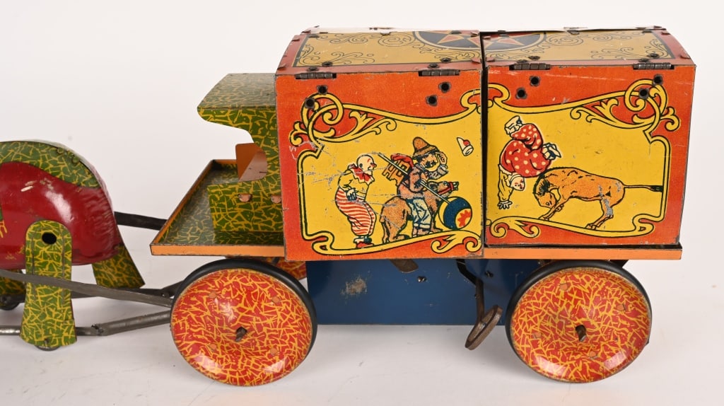 LINDSTROM WINDUP BARNUM BAILEY CIRCUS WAGON - 5