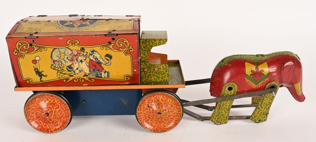 LINDSTROM WINDUP BARNUM BAILEY CIRCUS WAGON - 6