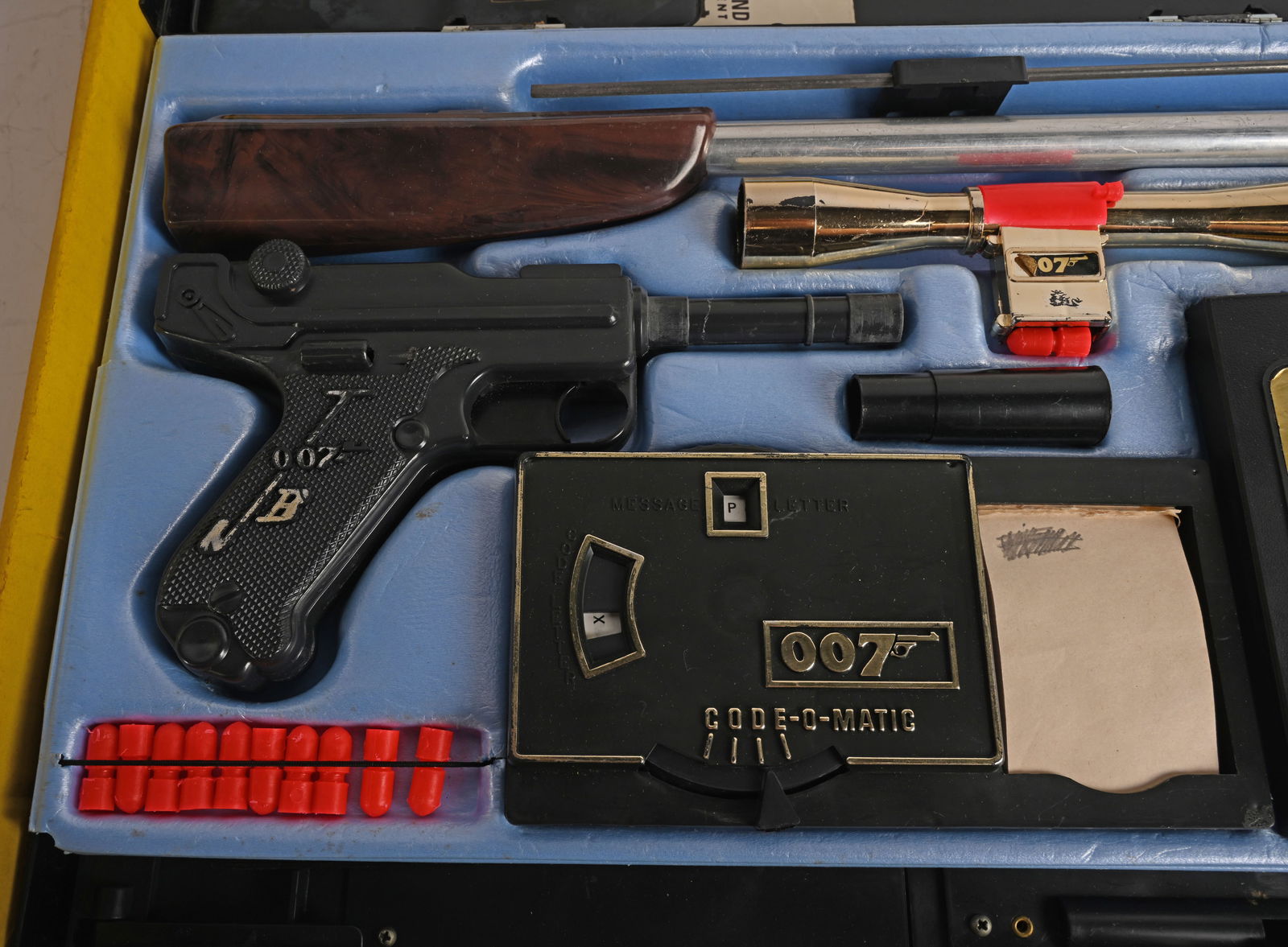 MULTIPLE JAMES BOND SHOOTING ATTACHE CASE w/BOX - 4