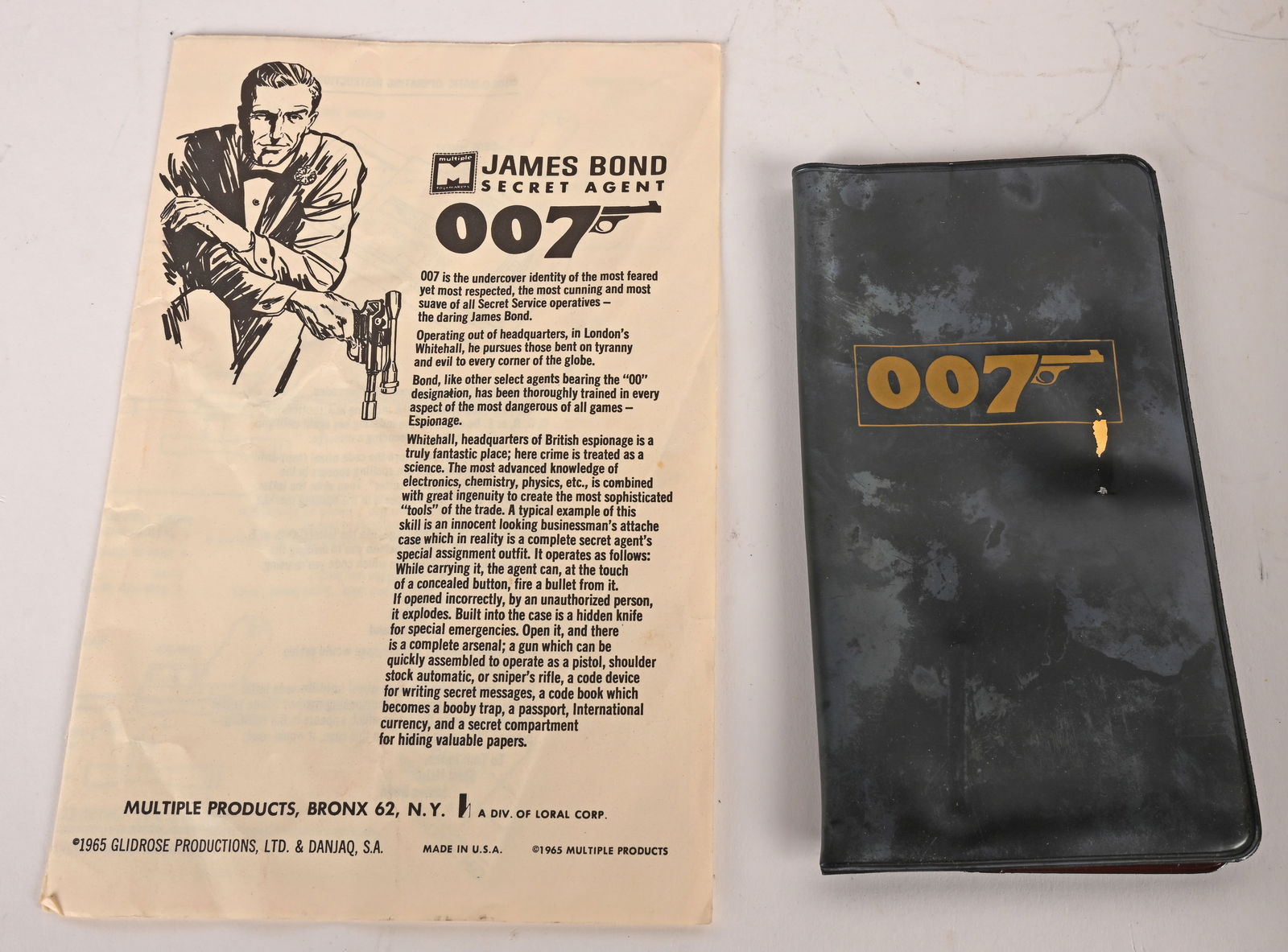 MULTIPLE JAMES BOND SHOOTING ATTACHE CASE w/BOX - 7