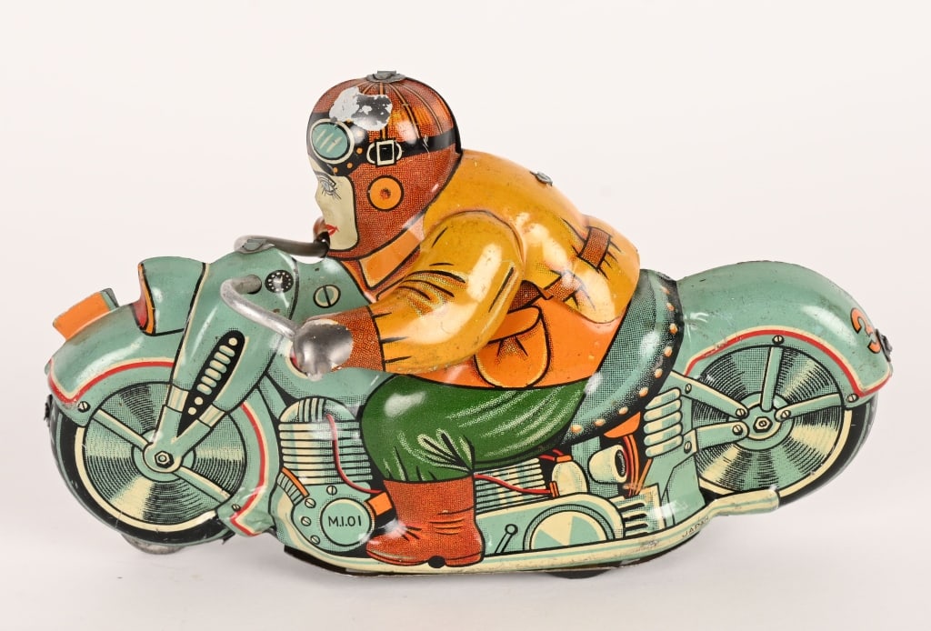 JAPAN TIN FRICTION MIOI #36 MOTORCYCLE (1 of 5)