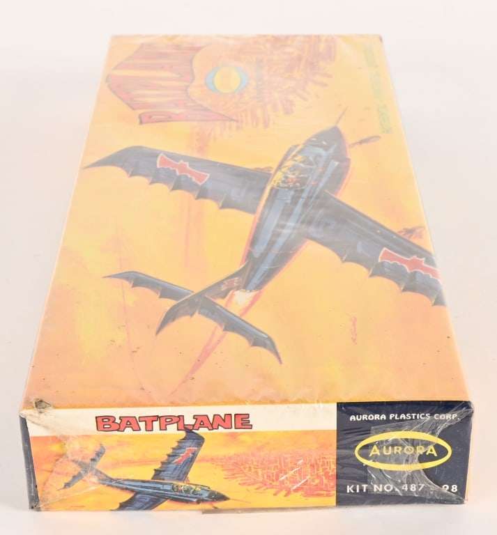 1966 AURORA BATMAN BATPLANE MODEL KIT MIB - 2