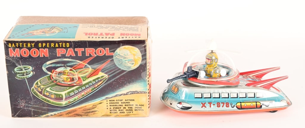 TPS BATTERY OP MOON PATROL w/ BOX (1 of 13)