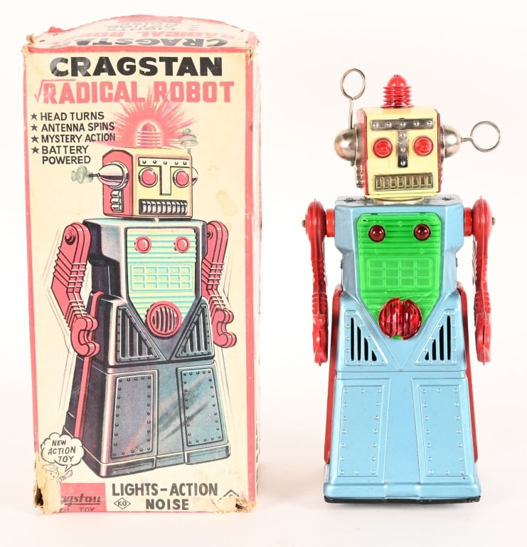 YOSHIYA BATTERY OP RADICAL ROBOT w/ BOX (1 of 12)