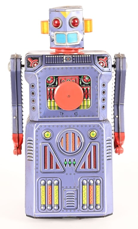 MASUDAYA BATTERY OPERATED TARGET ROBOT (1 of 6)