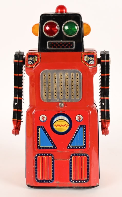 MASUDAYA BATTERY OP SONIC "TRAIN" ROBOT (1 of 6)