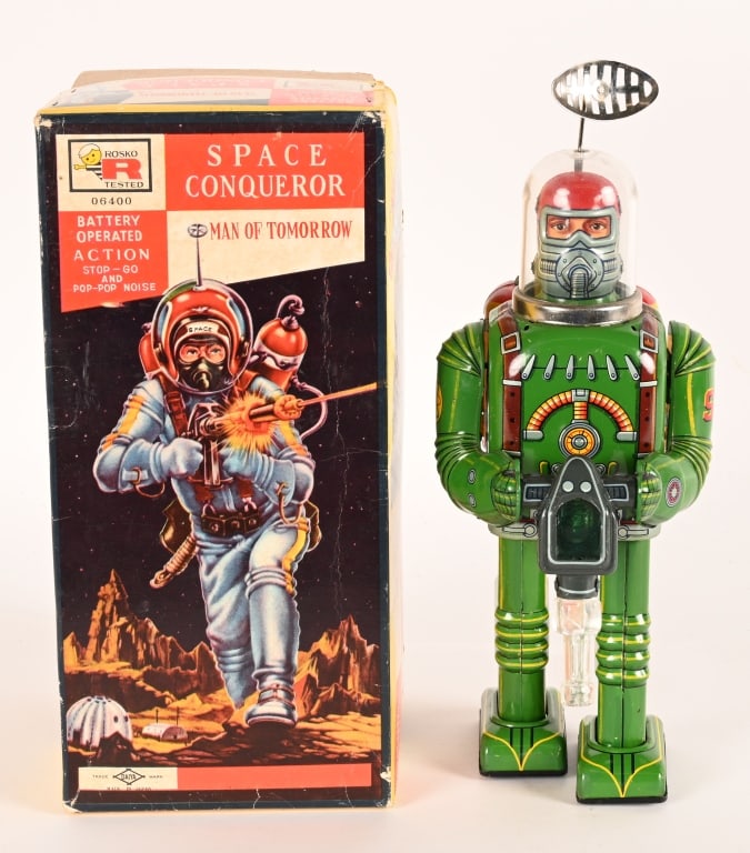 DAIYA BATTERY OP SPACE CONQUEROR w/ BOX (1 of 11)