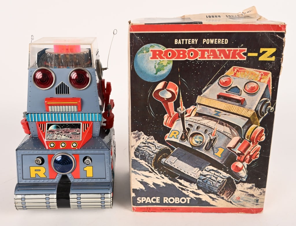 NOMURA BATTERY OP ROBOTANK-Z w/ BOX (1 of 13)