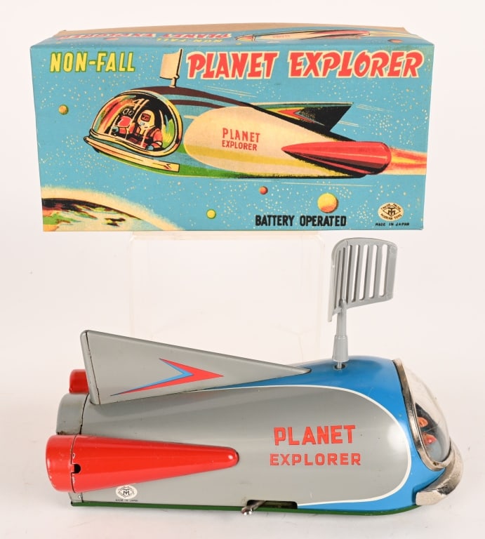 MT BATTERY OP PLANET EXPLORER w/ BOX (1 of 6)