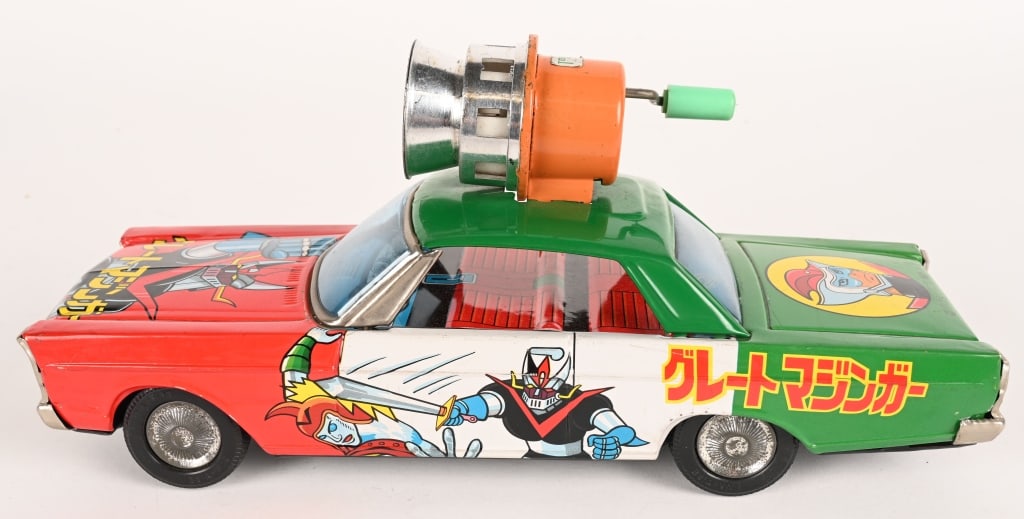 MASUDAYA TIN FRICTION GREAT MAZINGER CAR (1 of 7)