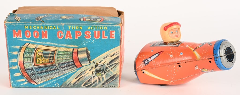 KANTO TIN WINDUP MOON CAPSULE w/ BOX (1 of 13)